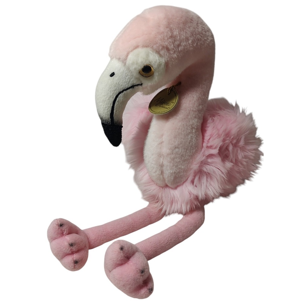 Aurora Miyoni Pink Flamingo 14‎ Inch Collectible Plush 2018 With Tag